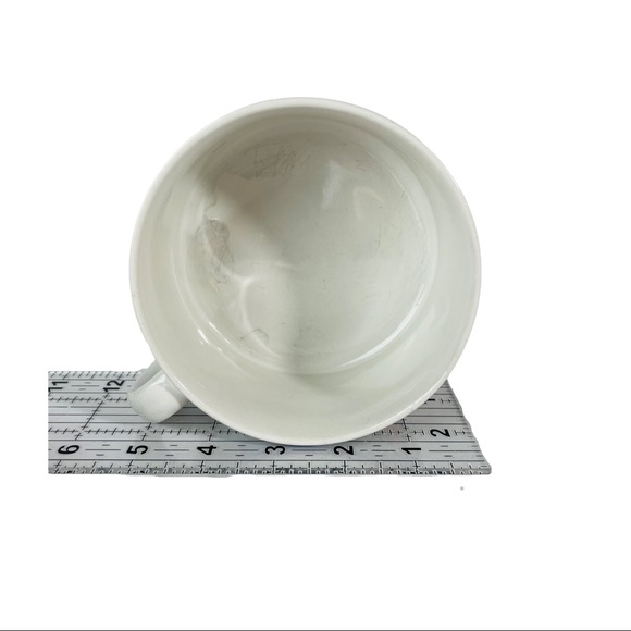 Vintage 70s 3- Large Vegetable Soup Mugs w/Handle - Picture 3 of 16